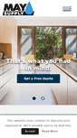 Mobile Screenshot of maysupply.com